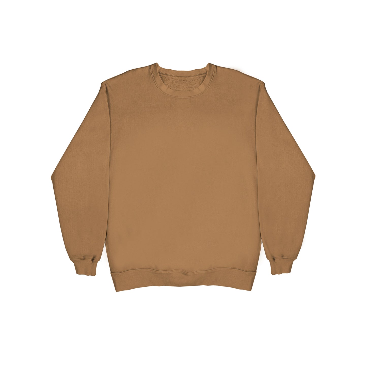 ORGANIC UNISEX CREWNECK SWEATSHIRT EXTENDED SIZES - SOLID DYE