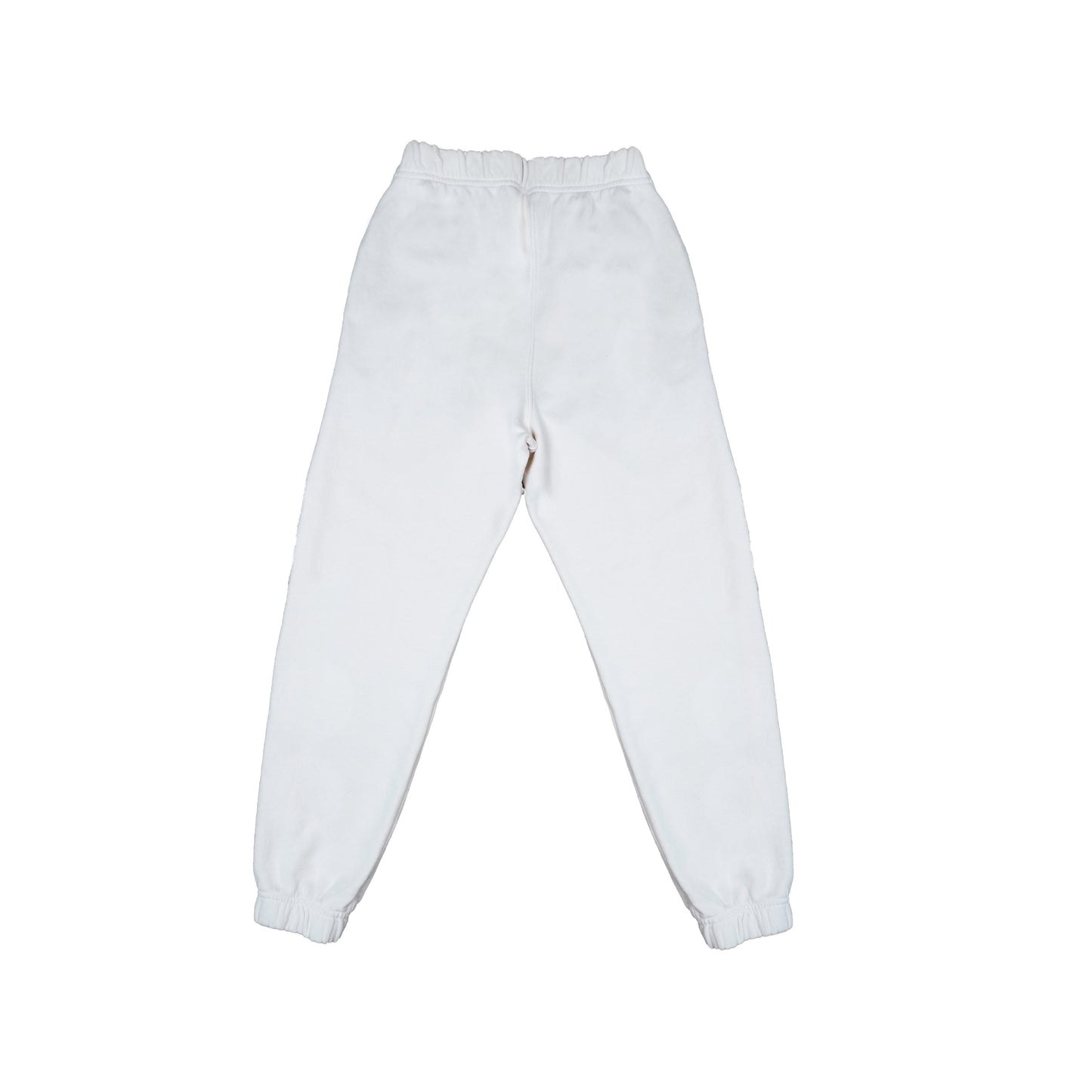 ORGANIC UNISEX SWEATPANTS EXTENDED SIZES - PFD/WHITE