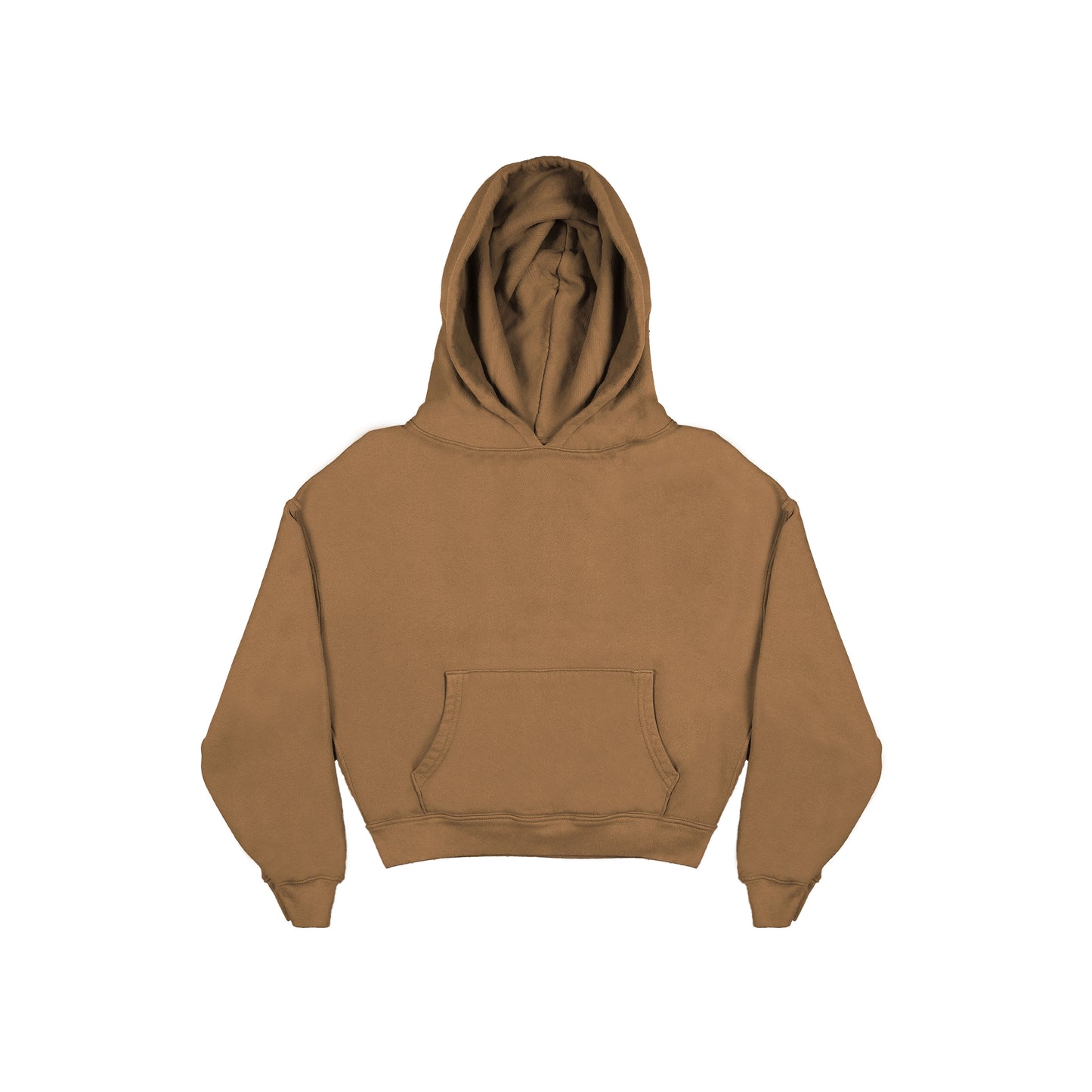 ORGANIC WOMENS CROP HOODIE - SOLID DYE