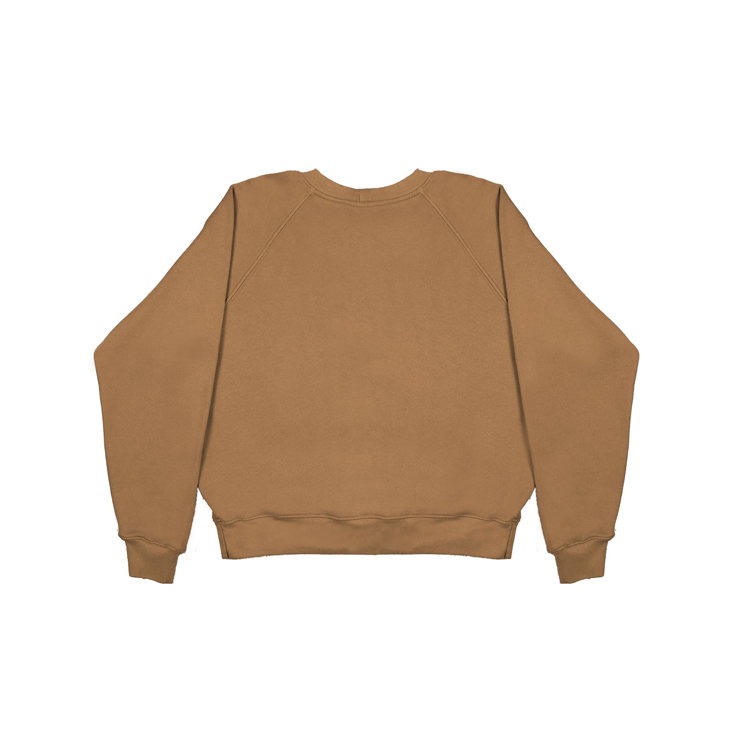 ORGANIC WOMENS RAGLAN SWEATSHIRT - SOLID DYE